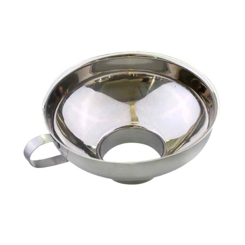 Stainless Steel Wide Mouth Funnel Large Diameter Funnel Jam Funnel