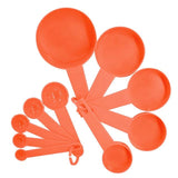 10pcs 6 Color Measuring Cups And Measuring Spoon Silicone Handle Measuring Tool-Rosettas-Country-Kitchen