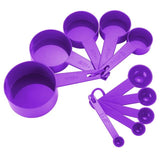 10pcs 6 Color Measuring Cups And Measuring Spoon Silicone Handle Measuring Tool-Rosettas-Country-Kitchen