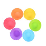 12 pcs Silicone Cake Cupcake Cup Bakeware Random Color-Rosettas-Country-Kitchen