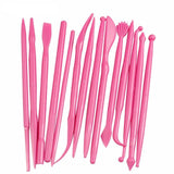 14 pcs/Set Sculpture Sugar Fondant Decorating Tool Kit-Rosettas-Country-Kitchen