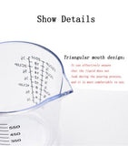 150/300/600ml High Quality Plastic Measuring Cup Clear Scale-Rosettas-Country-Kitchen