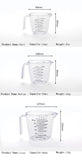 150/300/600ml High Quality Plastic Measuring Cup Clear Scale-Rosettas-Country-Kitchen