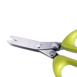 15cm 5 Layers Scissors Basil Rosemary Scallion Cutter Herb Spices Prep Tool-Rosettas-Country-Kitchen