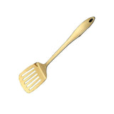 1PC Gold Stainless Steel Cooking Tools Spoon Shovel Cookware Kitchen Tools Spatula Ladle Kitchenware-Rosettas-Country-Kitchen