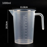 1Pc Kitchen Measuring Cup 500/1000ml Measuring Cup Round Thick Handle Kichen Tool For Cooking-Rosettas-Country-Kitchen