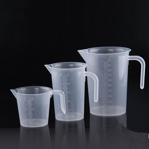 1pc 500ml Clear Measuring Cup, Simple Glass Liquid Measuring Cup