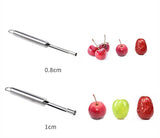 1Pcs Stainless Steel Twist Fruit Core Remover Pear Apple Corers Tool-Rosettas-Country-Kitchen