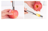 1Pcs Stainless Steel Twist Fruit Core Remover Pear Apple Corers Tool-Rosettas-Country-Kitchen