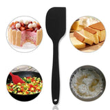 2 pcs/Set Long Handle Silicone Large And Small Spatula Dough Scrapers-Rosettas-Country-Kitchen