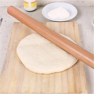 2 Sizes Wooden Rolling Pin Straight Dough Roller-Rosettas-Country-Kitchen