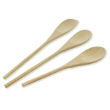 3 pcs/Set Natural Wooden Spoon Non-Scratching Scoop-Rosettas-Country-Kitchen