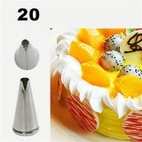 30 styles Stainless Steel Icing Piping Nozzles Cream Injector Decorating Tool-Rosettas-Country-Kitchen