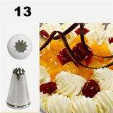 30 styles Stainless Steel Icing Piping Nozzles Cream Injector Decorating Tool-Rosettas-Country-Kitchen