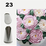 30 styles Stainless Steel Icing Piping Nozzles Cream Injector Decorating Tool-Rosettas-Country-Kitchen