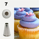 30 styles Stainless Steel Icing Piping Nozzles Cream Injector Decorating Tool-Rosettas-Country-Kitchen