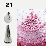 30 styles Stainless Steel Icing Piping Nozzles Cream Injector Decorating Tool-Rosettas-Country-Kitchen