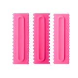 4 pcs/Set Cake Decorating Icing Comb Scraper Smoother Icing Spatulas-Rosettas-Country-Kitchen