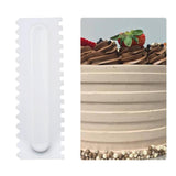 4 pcs/Set Cake Decorating Icing Comb Scraper Smoother Icing Spatulas-Rosettas-Country-Kitchen