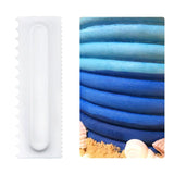 4 pcs/Set Cake Decorating Icing Comb Scraper Smoother Icing Spatulas-Rosettas-Country-Kitchen