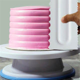 4 pcs/Set Cake Decorating Icing Comb Scraper Smoother Icing Spatulas-Rosettas-Country-Kitchen