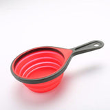 4 pcs/Set Folding Silicone Measuring Set Measuring Cups For Baking-Rosettas-Country-Kitchen