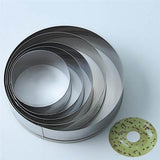 5 pcs/Set Stainless Steel Round Mini Cake Ring-Rosettas-Country-Kitchen