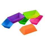 6 pcs Cupcake Muffin Nonstick And Heat Resistant Reusable Silicone Liners-Rosettas-Country-Kitchen