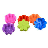 6 pcs Cupcake Muffin Nonstick And Heat Resistant Reusable Silicone Liners-Rosettas-Country-Kitchen