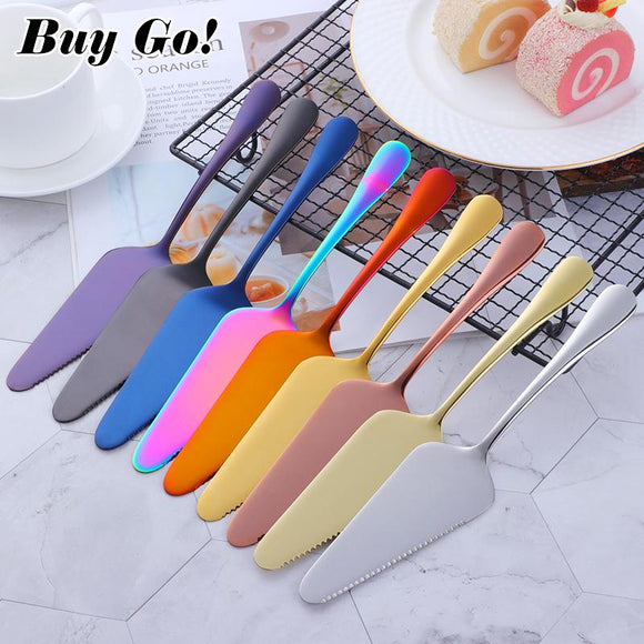 9 Colors 304 Grade Stainless Steel Cake Pizza Serving Knife-Rosettas-Country-Kitchen