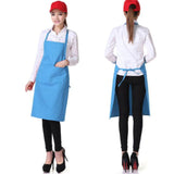 Adjustable Bib Apron Chef Classic With Pockets Baking Cooking BBQ-Rosettas-Country-Kitchen