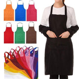 Adjustable Bib Apron Chef Classic With Pockets Baking Cooking BBQ-Rosettas-Country-Kitchen