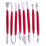 Baking Fondant Confectionery Making Supplies Cake Decorating Kit Double Ended Confectionery Baking Sculpting Modeling Tool-Rosettas-Country-Kitchen