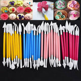 Baking Fondant Confectionery Making Supplies Cake Decorating Kit Double Ended Confectionery Baking Sculpting Modeling Tool-Rosettas-Country-Kitchen