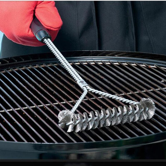 BBQ Grill Cleaning Brush Stainless Steel Cooking Tools Barbecue Grill Brushes-Rosettas-Country-Kitchen