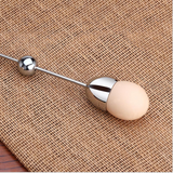 Creative Stainless Steel Boiled Egg Slicer Egg Cutter Knocker Raw Shell Egg Cracker Separator Egg Opener Tool Kitchen Gadgets-Rosettas-Country-Kitchen