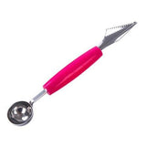 Double Ended Stainless Steel Melon Baller Carving Knife Fruit Spoon-Rosettas-Country-Kitchen