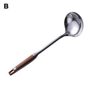 Durable Stainless Steel Non-stick Turner/Ladle Wok Spatula-Rosettas-Country-Kitchen