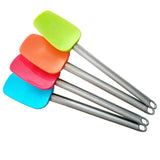 Eco-Friendly Stainless Steel Handle Silicone Spatula Scraper-Rosettas-Country-Kitchen