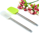 Eco-Friendly Stainless Steel Handle Silicone Spatula Scraper-Rosettas-Country-Kitchen