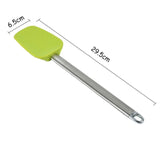 Eco-Friendly Stainless Steel Handle Silicone Spatula Scraper-Rosettas-Country-Kitchen