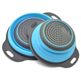 Foldable Drain Basket Colander Strainer Collapsible Drainer With Handles-Rosettas-Country-Kitchen