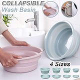 Folding Portable Collapsible Basins High Capacity Household Cleaning Supplies-Rosettas-Country-Kitchen