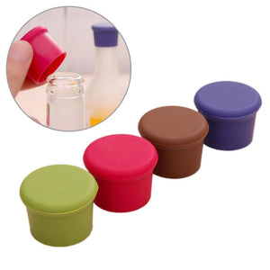 Food Grade Silicone Wine Stoppers Beverage Bottle Leak Free Fresh Sealing Cap-Rosettas-Country-Kitchen