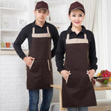 Kitchen Apron With Pockets Baking Chefs Kitchen Cooking BBQ-Rosettas-Country-Kitchen