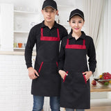 Kitchen Apron With Pockets Baking Chefs Kitchen Cooking BBQ-Rosettas-Country-Kitchen