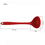 Large Silicone Stainless Core All-Purpose Heat-Resistant Spoon Spatula-Rosettas-Country-Kitchen