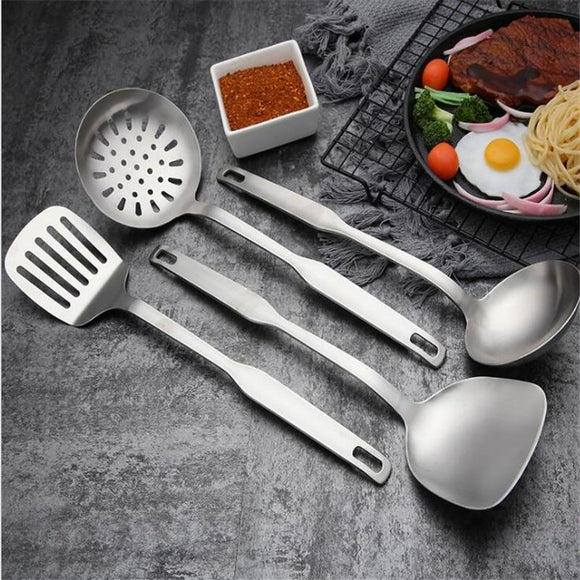 Long Handle Cooking Utensils In Durable Stainless Steel-Rosettas-Country-Kitchen