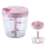 Manual Fruit Vegetable Chopper Hand Cutter Grinder Mincer Shredder-Rosettas-Country-Kitchen