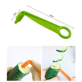 Manual Spiral Screw Slicer Plastic Carrot Cucumber Vegetables Kitchen Tools-Rosettas-Country-Kitchen